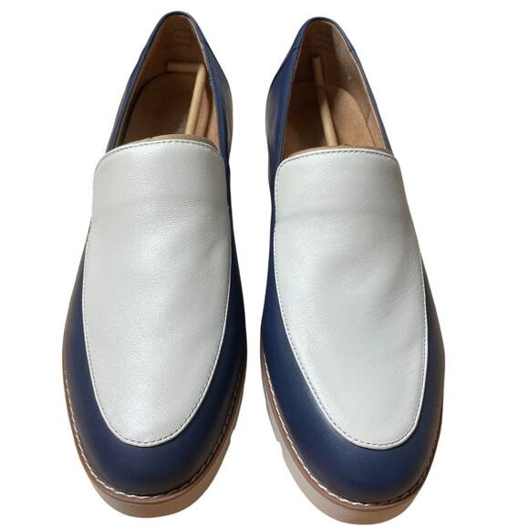 Vionic Kensley Loafer Navy Cream Women's Size 12 Medium New in Box Condition - Picture 3 of 9